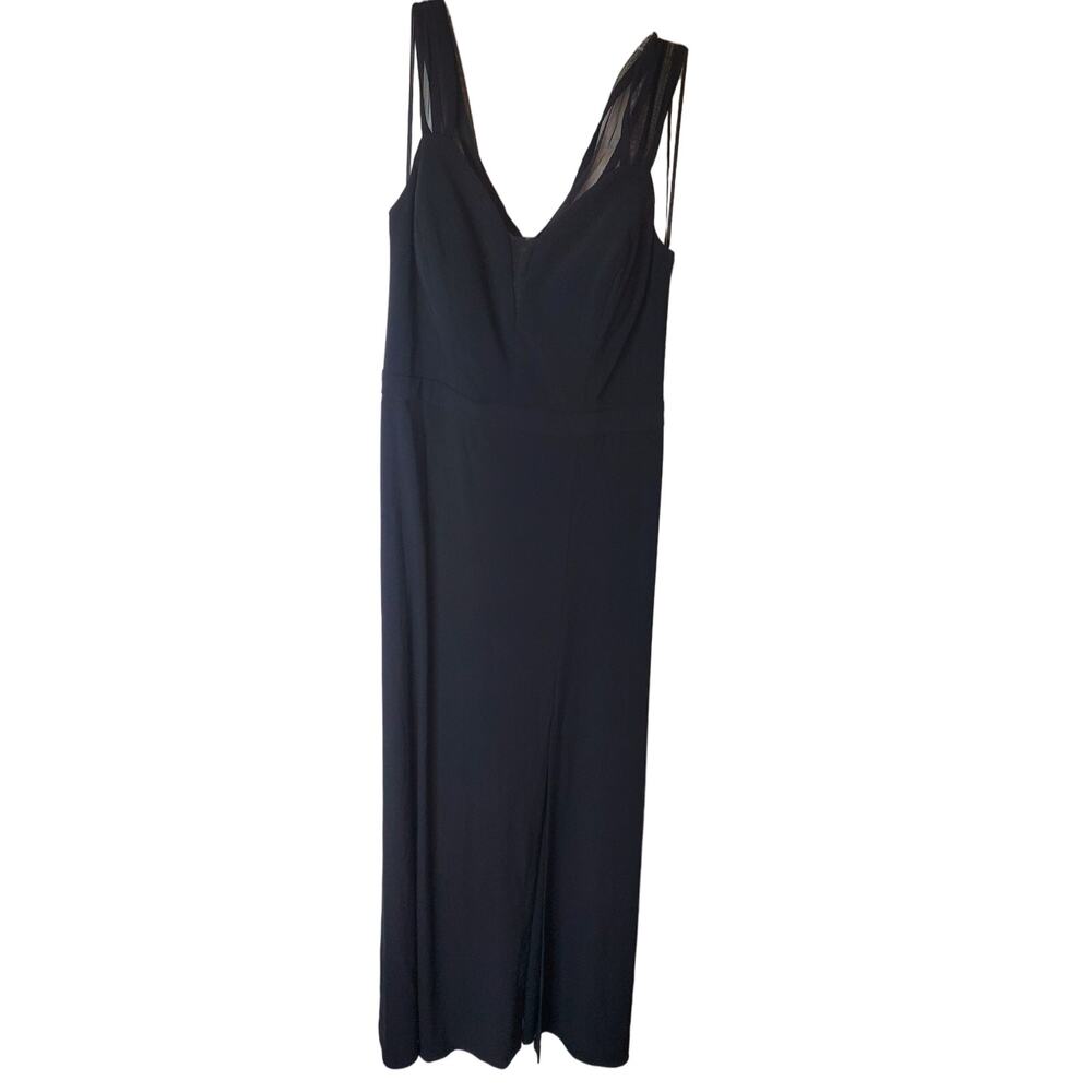 NW Nightway Black Formal Dress Gown, Size 10